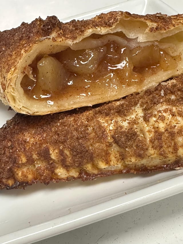 Apple Cinnamon Puff Pastry.